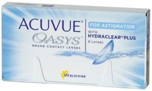 Acuvue Oasys для лечения астигматизма