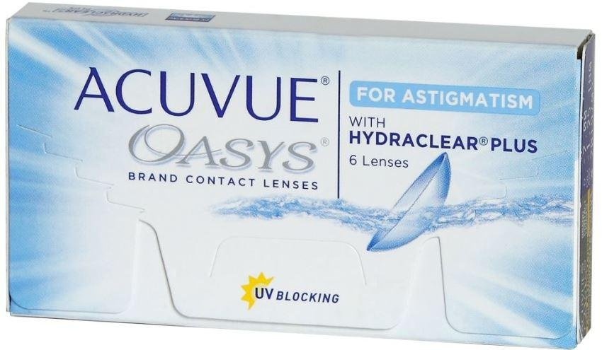 Acuvue OASYS для астигматиков с Hydraclear Plus фото
