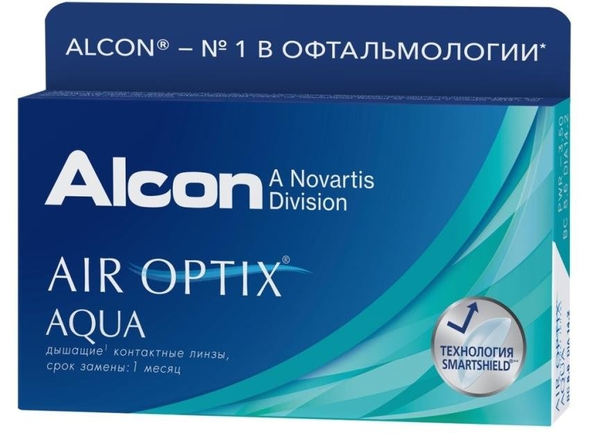Air Optix (Alcon) Aqua фото
